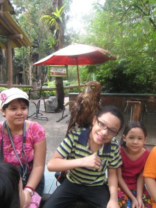 Me and my siblings at Avilon zoo